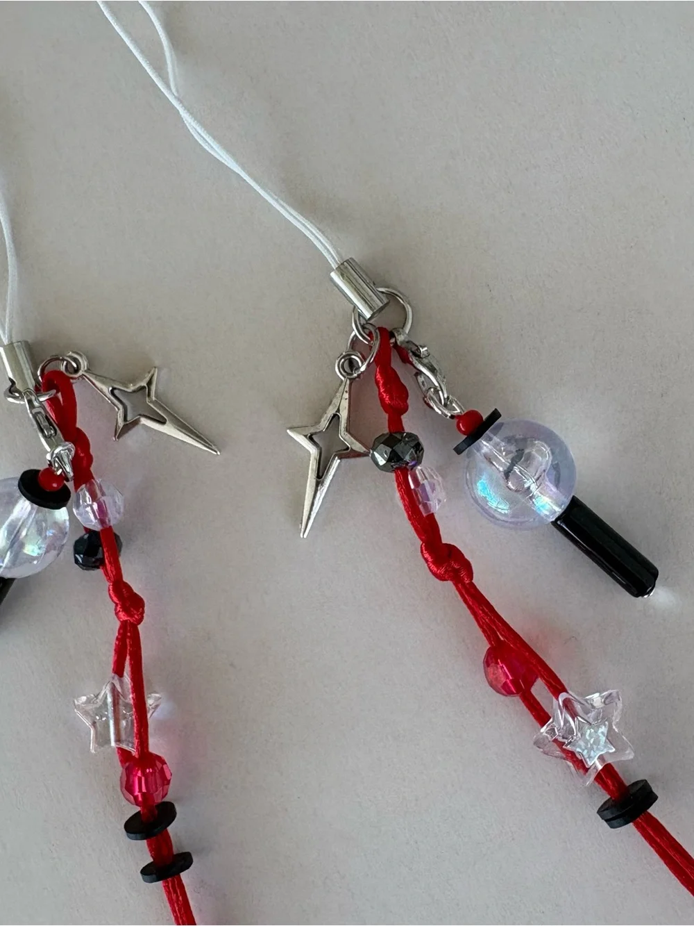 BTS Army Bomb Lightstick Phone Charm - Set of 2